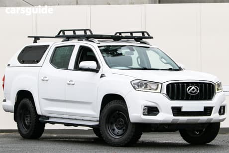 White 2019 LDV T60 Double Cab Utility Pro (4X4)