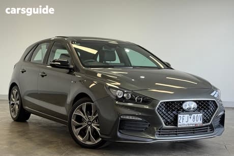 Grey 2023 Hyundai I30 Hatchback N Line Premium