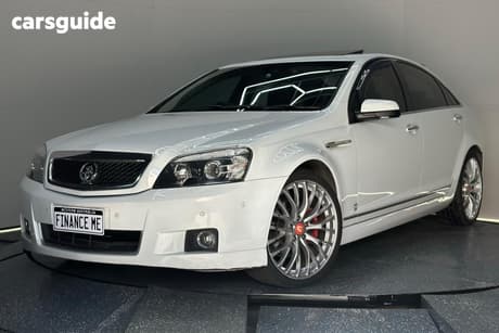 White 2017 Holden Caprice Sedan V