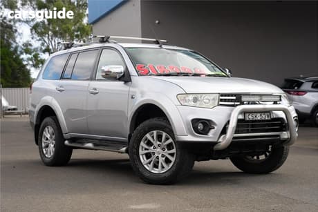 Silver 2014 Mitsubishi Challenger Wagon Ls (5 Seat) (4X4)