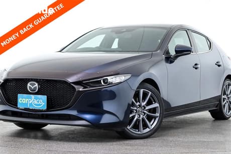 Blue 2020 Mazda 3 Hatchback G25 Evolve