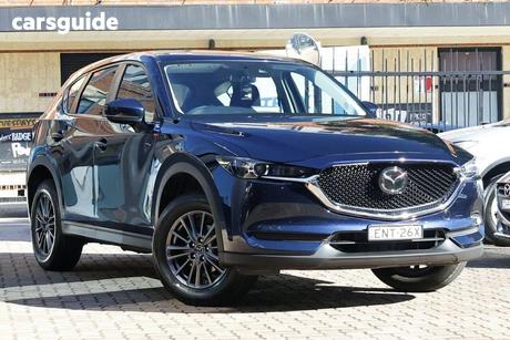 Blue 2021 Mazda CX-5 Wagon Maxx (Fwd)