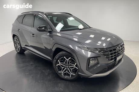 Grey 2023 Hyundai Tucson Wagon Highlander N Line (Fwd)