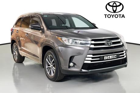 Grey 2018 Toyota Kluger Wagon Gxl (4X4)