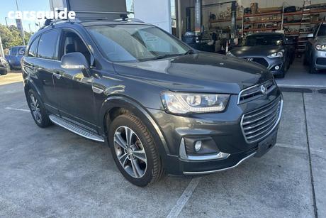Grey 2017 Holden Captiva Wagon 7 Ltz (Awd)