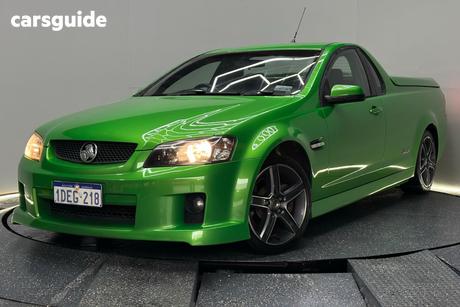 Green 2009 Holden UTE Ute Tray SS R
