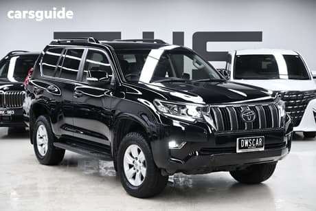 Black 2018 Toyota Landcruiser Prado Wagon Gxl (4X4)
