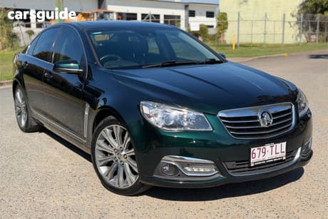 Green 2013 Holden Calais Sedan V