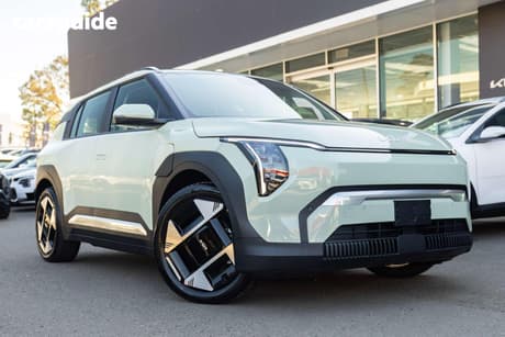 Green 2026 Kia Ev3 Wagon Earth Fwd Lr Subtle Grey