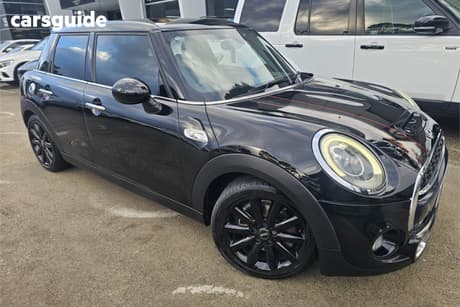 Black 2014 Mini Hatch Hatch COOPER S F