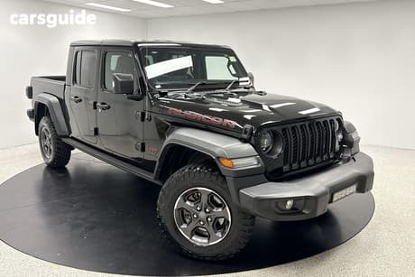 Black 2023 Jeep Gladiator Dual Cab Utility Rubicon (4X4)