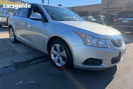 Silver 2012 Holden Cruze Sedan Cd