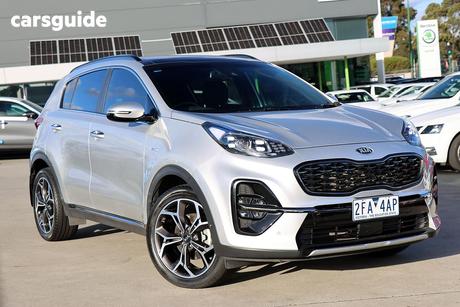 Silver 2019 Kia Sportage Wagon Gt-Line (Awd)