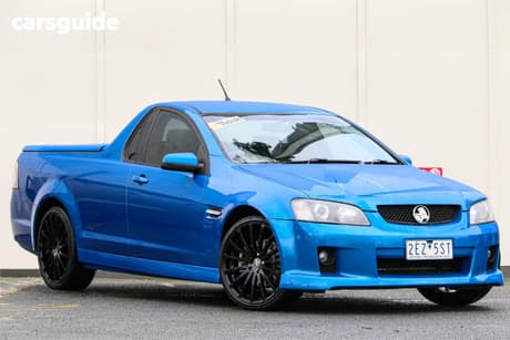 Blue 2009 Holden Commodore Utility Ss-V