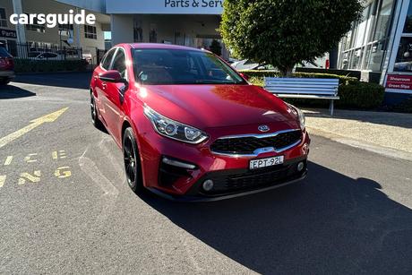 Red 2020 Kia Cerato Hatchback S