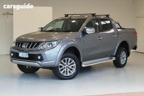 Grey 2016 Mitsubishi Triton Dual Cab Utility Gls (4X4)