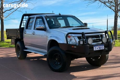 Silver 2009 Isuzu D-MAX Crew Cab Utility Ls-M (4X4)