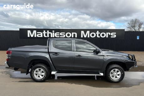 Grey 2020 Mitsubishi Triton Double Cab Pick Up Glx Plus (4X4)