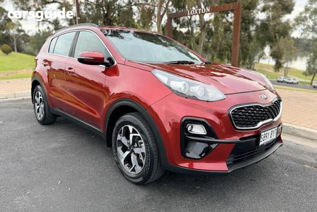 Red 2019 Kia Sportage Wagon Si (Fwd)