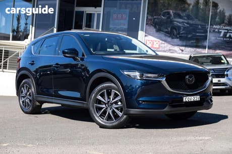 Blue 2021 Mazda CX-5 Wagon Gt (Awd)