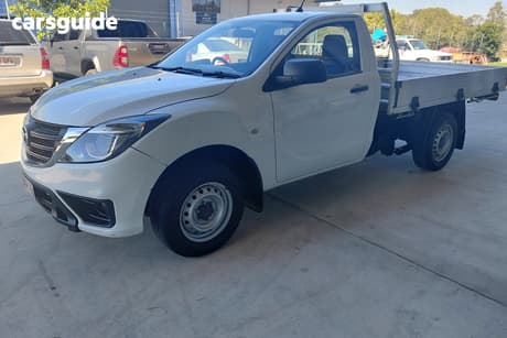 White 2020 Mazda BT-50 Cab Chassis Xt (4X2) (5Yr)
