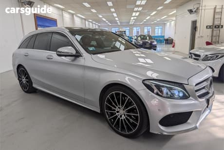 Silver 2016 Mercedes-Benz C250 Wagon