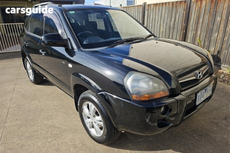 Black 2009 Hyundai Tucson Wagon City Sx