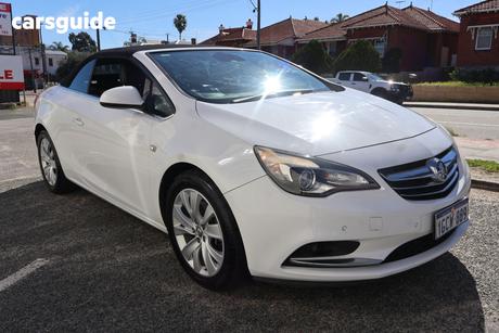 White 2015 Holden Cascada Convertible