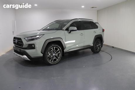 Green 2024 Toyota RAV4 Wagon Edge (Awd) Hybrid