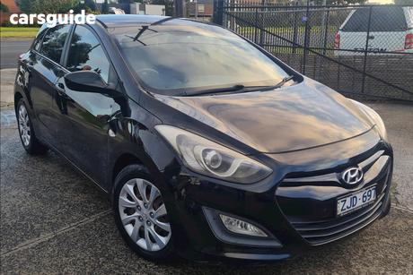 Black 2012 Hyundai I30 Hatchback Active