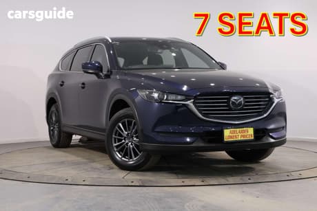 Blue 2021 Mazda CX-8 Wagon Sport (Fwd)