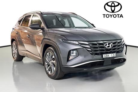 Grey 2022 Hyundai Tucson Wagon Elite (Awd)