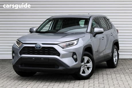 Silver 2020 Toyota RAV4 Wagon Gx 2Wd Hybrid