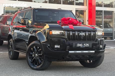 Black 2024 Toyota Landcruiser Prado Wagon Vx