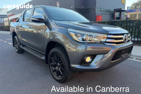 Grey 2017 Toyota Hilux Dual Cab Utility Sr5 (4X4)