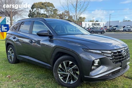 Grey 2023 Hyundai Tucson Wagon Elite (Fwd)