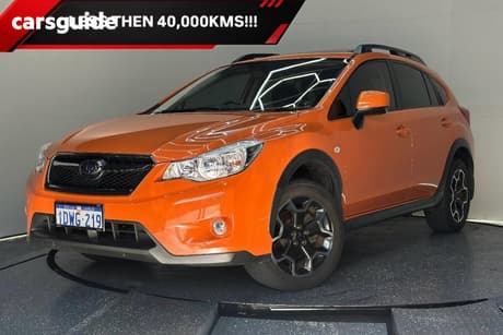 Orange 2012 Subaru XV Wagon 2.0I-L