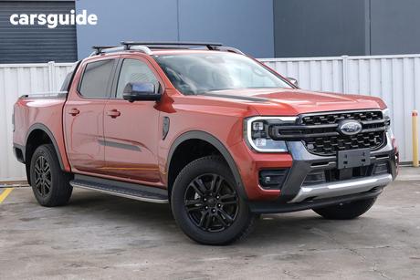 Orange 2023 Ford Ranger Double Cab Pick Up Wildtrak 3.0 (4X4)