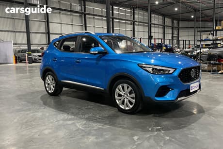 Blue 2022 MG ZST Wagon Core