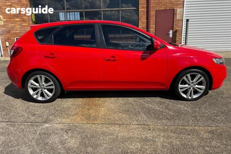 Red 2012 Kia Cerato Hatchback S