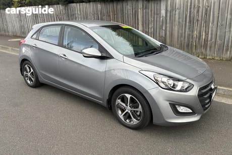 Grey 2015 Hyundai I30 Hatchback Active X