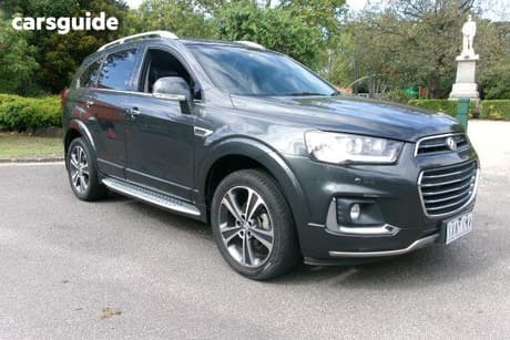 Grey 2017 Holden Captiva Wagon 7 Ltz (Awd)