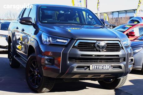 Grey 2022 Toyota Hilux Double Cab Pick Up Rogue (4X4)