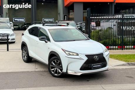 White 2016 Lexus NX200T Wagon F Sport (Awd)