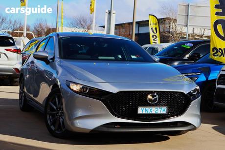 Silver 2019 Mazda 3 Hatchback Sp25 Gt (5Yr)