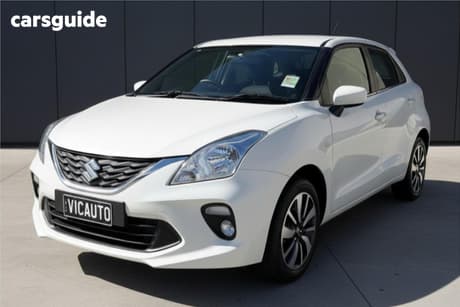 White 2022 Suzuki Baleno Hatchback Gl