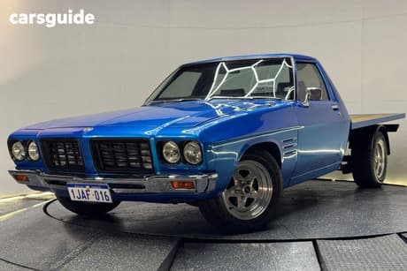 Blue 1976 Holden One Tonner Ute Tray HJ 2DR 5SP MANUAL 3.0T