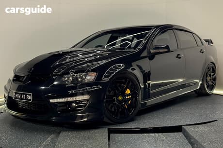 Black 2010 HSV Clubsport Sedan R8 R
