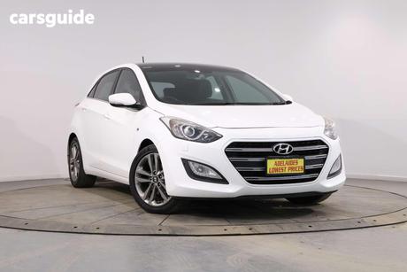 White 2016 Hyundai I30 Hatchback Sr Premium