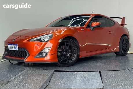 Orange 2013 Toyota 86 Coupe Gts